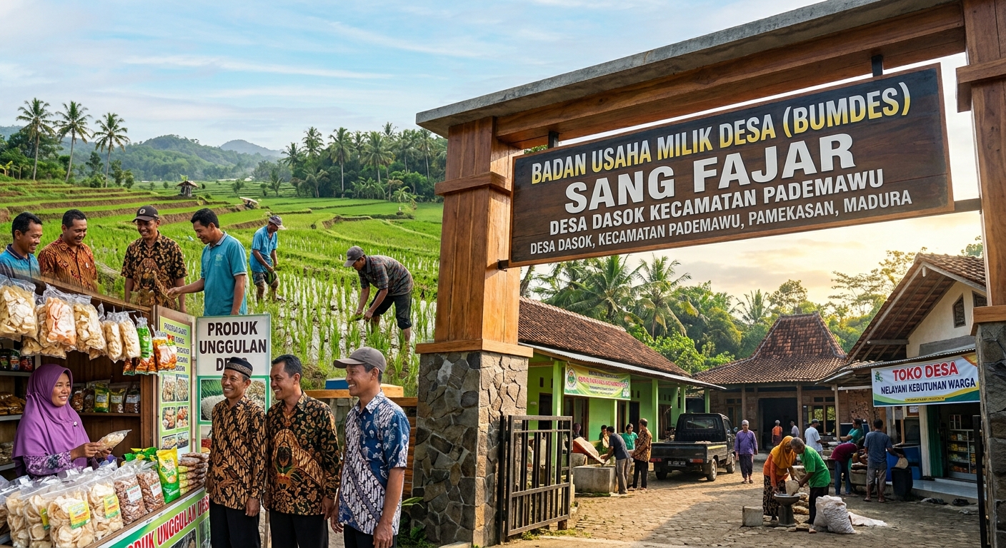 Kegiatan BUM Desa Dasok